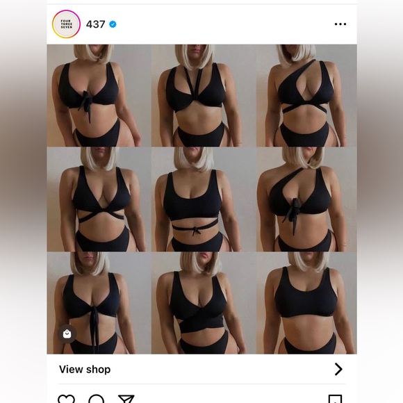 437 Kenzie top in leopard - Picture 3 of 7